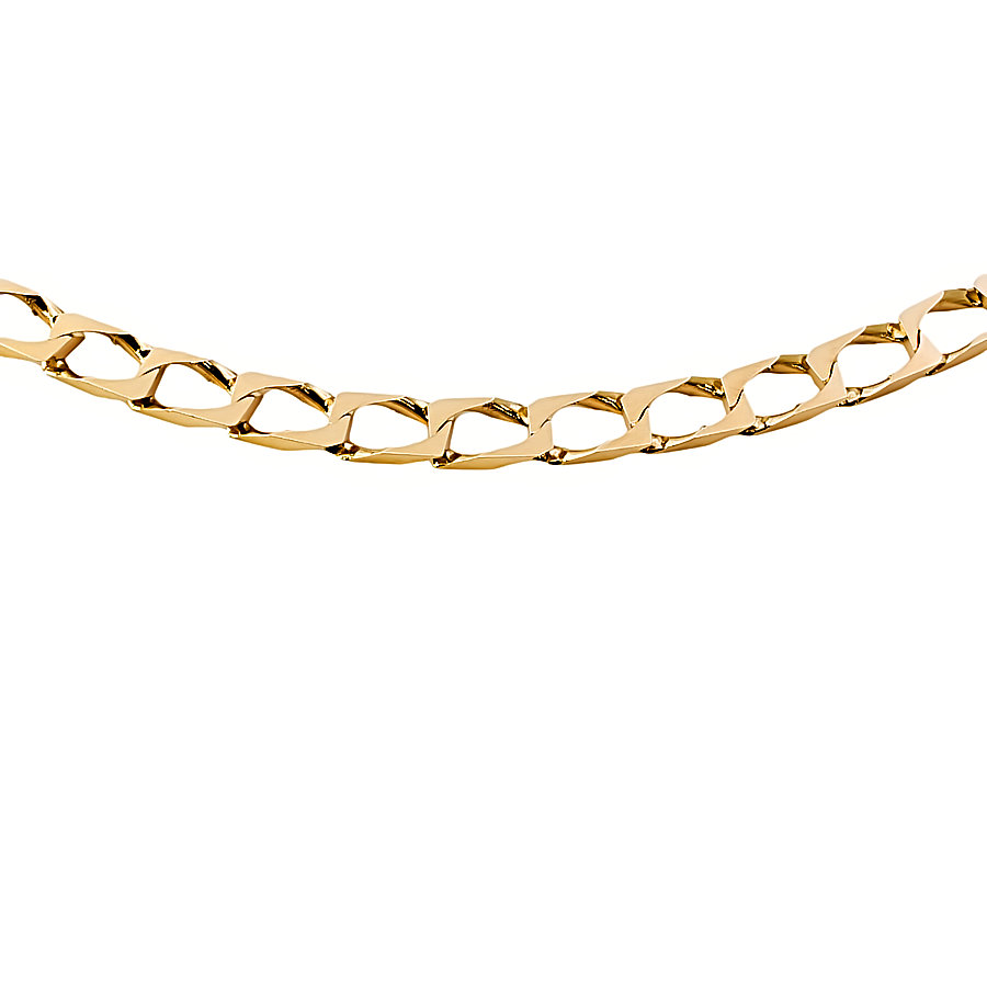 9ct gold 8.6g 18 inch curb Chain